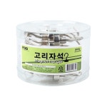 고리자석 통 -중하단지름 20개입 사무용품