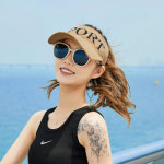유어하젤 포트 밴딩 니트 메쉬 스포츠썬캡 A0051