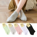 순면양말 무지 발목양말 5p 양말세트