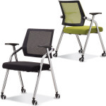 진영가구 진영가구 메쉬 회의용 회의실의자 그린 AT-109C