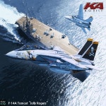 추억의 장난감 톰캣 졸리로저스 전투기프라모델 F-14A