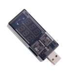 새로운 듀얼 USB 전류 검출기 테스터 배터리 의사