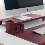 오션스블루 아리아라 가죽 VIP 펜홀더 명함홀더 스마트폰홀더 1개