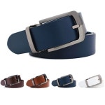69 15 통가죽 고급 남성용 버클벨트 캐주얼 정장 학생