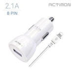 후니케이스 액티몬 차량용 충전기 USB1구 2 1A 8 PIN