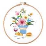 키밍 드로잉 프랑스자수 DIY 패키지 수작업 자수키트