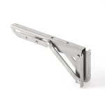 영달철물 스텐 접이식 선반대 2p세트 ver2 선반세트 벽선반 접이선반 접이형선반 소품선반 정리선