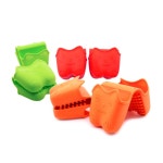 파미레 고양이 실리콘 주방장갑 2P 냄비장갑