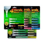 4야드 골프티 숏 미들 롱 롱롱 프라스틱 4개 1세트