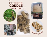 커피코들 100 천연 커피나무 강아지 장난감 츄토이 츄터그