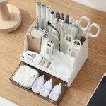 굿심플 데스크 소품정리함 펜꽂이 화장대수납함