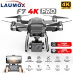 RC 헬기 헬리캠 초소형 입문 드론 sjrc f7 4k pro drone gps 5g wifi 3 axis gimbal with hd camera fpv professional