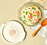 삼광글라스 글라스락 렌지쿡 코지밀크 볶음밥덮밥용 실리콘캡 & 햇밥용기