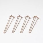 세줄 테이블다리 로즈골드 중 A7336