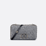 DIOR 카로 백 미듐 블랙 매크로까나쥬 린넨 M9242BWEX M911