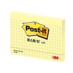 3M 메모지 포스트잇 657 격자 102x76mm 100장