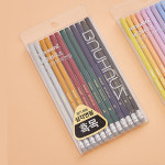 12p 모나미 바우하우스 지우개연필 2B 삼각 연필세트