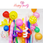 해피파티 풍선장식 가랜드