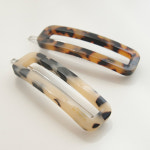 제이로렌 프랑스 직사각 반묶음 헤어핀 H0804