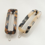 제이로렌 프랑스 직사각 반묶음 헤어핀 H0804