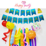 해피파티 풍선 가랜드 세트 생일 풍선장식