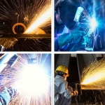 용접안경 보호구 산업용 고글형 차광용접안경 DIN15