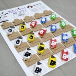 강아지 헤어핀 머리핀 고정 악세사리 아들 딸 20개