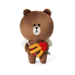 라인프렌즈 브라운 큐피드 스탠딩 인형 25cm