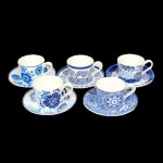 BF12 카사블루5인조커피잔세트