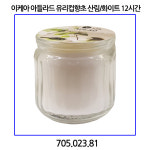 이케아 이케아 아들라드 유리컵향초 산림 12시간 705 023 81