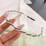 꽈배기 머리띠 헤어 악세사리 머리띠 헤어밴드