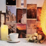 감성 컬러 엽서 모음 일몰