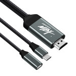 엠비에프 엠비에프 100W PD 고속 충전 USB C to HDMI 미러링 케이블 MBF-PDCH