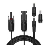 태양 충전 케이블 M C 4 Goalzero Jackery ALLPOWERS 발전기 DC-5521 DC-5525 7909