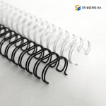 트윈 삼은 더블 와이어 감성 제본 링 2 1 와이어링 철링 철스프링