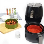 대코 에어프라이팟 용기19cm 실리콘 오븐 전자렌지