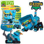 주영 고고다이노 공룡탐험대 사운드 변신로봇 토모 트리케라톱스 불도저