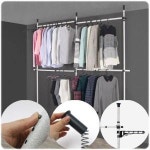 파이프 4단 행거 봉지름 약 폴행거 공간활용