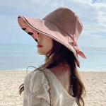 여름 벙거지 여성 캐주얼 챙넓은 모자