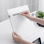 표지판 아크릴 외부인 출입금지 250x80mm U3544