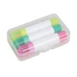 세명사 3색 미니고체형광펜 인쇄 대량구매 홍보 판촉