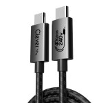 바이퍼럭스 클레버 코어PD 240W USB4 Gen3 썬더볼트 C to C 고속충전 케이블