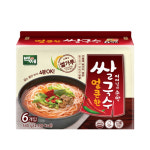 백제 얼큰한맛 쌀국수 멀티팩 92g 6EA x6개
