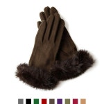 토끼털 울모직 여자장갑