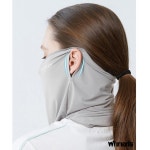 페이스커버 목토시 얼굴햇빛가리개 골프 자외선차단 XTJ27