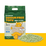 페스룸 오도어 프리 두부 모래 씬 녹차 7L