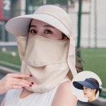 농사모자 썬캡 낚시 가림막 야외작업 캠 망사 3mveV