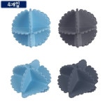 PVC 세탁볼 4p 약5 빨래 보조소품