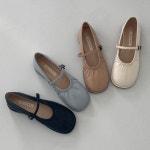 canner 여성플랫슈즈 버클 굽2cm 단화