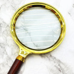 독서확대경 노안돋보기 고급 부모님 돋보기 L